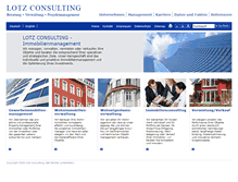 Tablet Screenshot of lotz-consulting.com